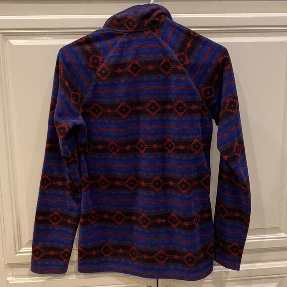 Eddie Bauer Southwest Aztec Quest 1/4 Zip Fleece Size Small Women’s - Picture 6 of 8
